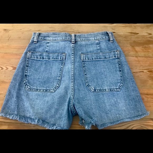 Madewell high rise  denim shorts sz 26 - Picture 3 of 3